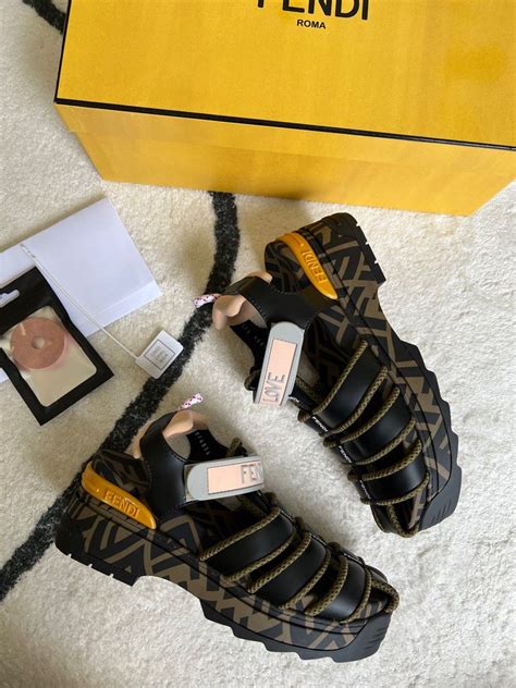 fendi dad shoes|designer sandals for dad.